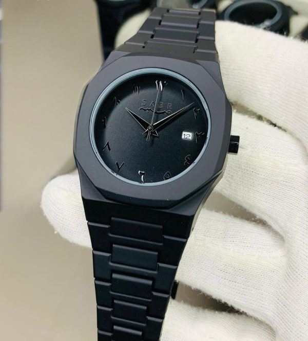 Full Black Aura Quartz Lightweight Watch-without box