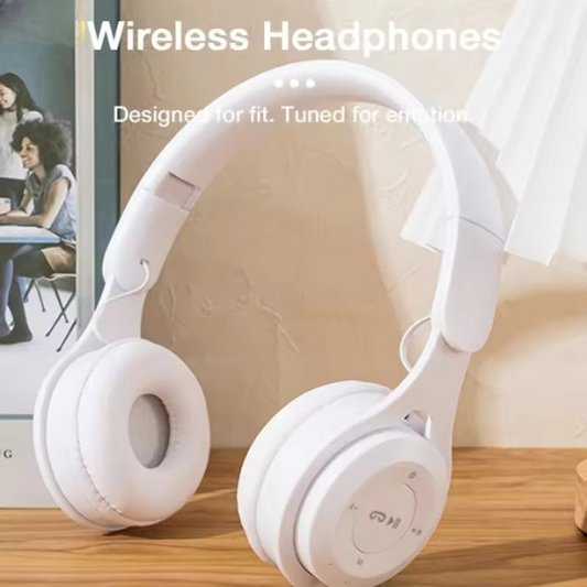 Y08 Foldable Wireless Headphones 5.0+edth Mic