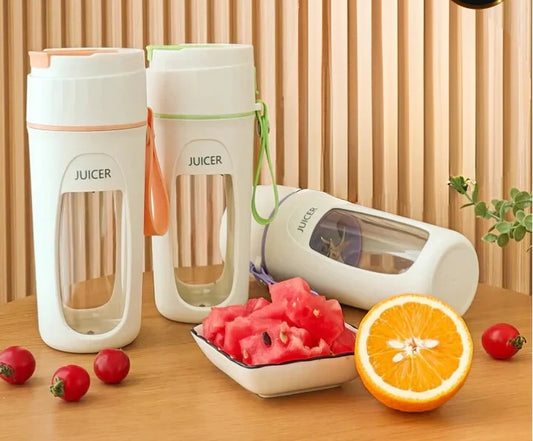 Usb Rechargeable Juicer Blender- 8 Blades-