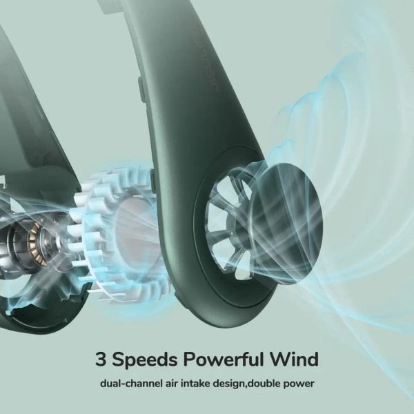Mini Neck Portable No Bladeless Hanging Neck Rechargeable Air Cooler Mini Summer Sport Fan