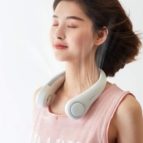 Mini Neck Portable No Bladeless Hanging Neck Rechargeable Air Cooler Mini Summer Sport Fan